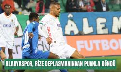 Alanyaspor, Rize deplasmanından puanla döndü