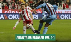 Antalya’da kazanan yok: 1-1