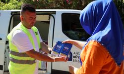 Büyükşehir’den çocuklara 773 bin 400 litre süt desteği