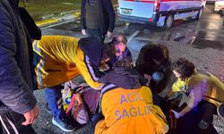 Kepez'de yaya geçidinde kaza: 1 yaralı