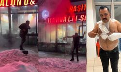 Meşhur tostçu, soğuk havada şov yapmak isterken kendini yaktı