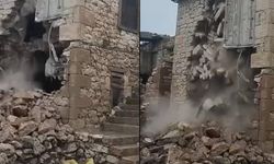 Komşusu ’adam öldü evi de yıkıldı’ dedi o anda ev çöktü
