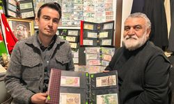 40 yıllık para koleksiyonu Gazze için açık artırmaya çıkıyor