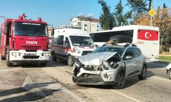 Serik'te zincirleme kaza