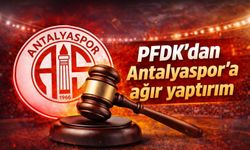 PFDK’dan Antalyaspor’a ağır yaptırım