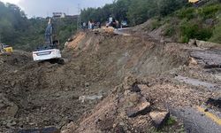 Çıralı'ya ulaşımı sağlayan tek yol çöktü