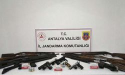 Gazipaşa'da ruhsatsız silah baskını