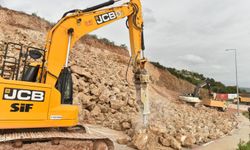 Kepez'de heyelan riskine müdahale