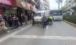 Manavgat'ta yaya geçidinde kaza