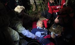 Bitkin halde ormanda yatarken bulundu