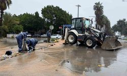 Büyükşehir ekipleri şiddetli yağışa karşı teyakkuz halinde