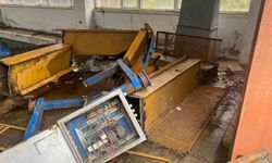 Su Temin Projesi Tesisine girip 6 milyon liralık malzeme çaldılar