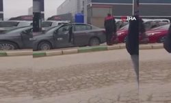 Polis kovalamacasında film gibi anlar: Şüpheli araç kamyon şoförünün hamlesiyle durduruldu