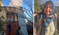 Serik'te ev yangını: Yaşlı kadın hayatını kaybetti
