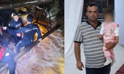 Sele kapılan otomobil sürücüsü, 3 saatlik çalışmanın sonunda ölü olarak bulundu