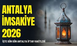 Antalya imsakiye 2026: İşte gün gün Antalya iftar vakitleri