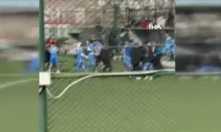 Maç sonrası saha içi savaş alanına döndü, 3 futbolcu hastanelik oldu