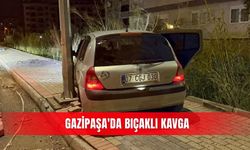 Gazipaşa'da bıçaklı kavga