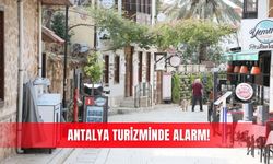 Antalya turizminde alarm!