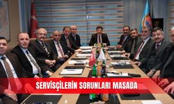 Servisçilerin sorunları masada