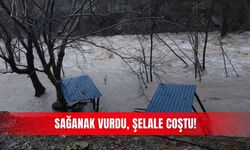 Sağanak vurdu, şelale coştu!