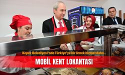 Kepez Belediyesi’nde Türkiye’ye bir örnek hizmet daha.. Mobil Kent Lokantası