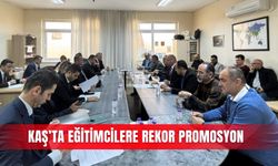 Kaş’ta eğitimcilere rekor promosyon