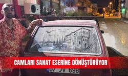 Camları sanat eserine dönüştürüyor