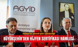 Antalya’da 'güvenli gıda' seferberliği: Büyükşehir’den hijyen sertifikası hamlesi