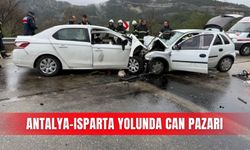 Antalya-Isparta yolunda can pazarı