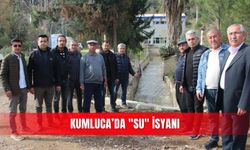 Kumluca’da "su" isyanı