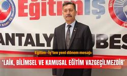 Eğitim-İş’ten yeni dönem mesajı: ‘Laik, bilimsel ve kamusal eğitim vazgeçilmezdir’