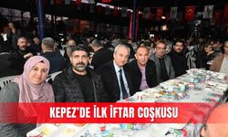 Kepez’de ilk iftar coşkusu
