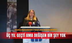 6 Şubat depremlerinin 3’üncü yılını değerlendirdiler; Üç yıl geçti ama değişen bir şey yok