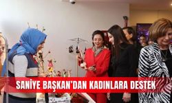 Saniye Başkan’dan kadınlara destek