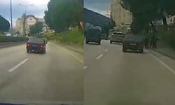 Çocukların üzerine araç sürdü, hiçbir şey olmamış gibi devam etti.. O anlar kamerada