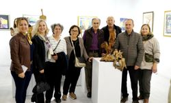 Öğrencilere özel heykel ve resim sergisi