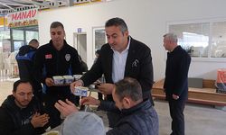 Başkan Topaloğlu'ndan çorba ikramı