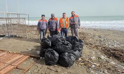 Kemer'de sahiller temizlendi