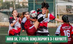 Antalya Akra SK, 7 Eylül Gençlikspor’a 3-1 kaybetti