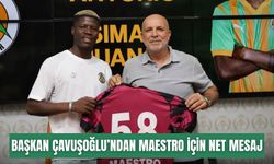 Başkan Çavuşoğlu’ndan Maestro için net mesaj: "Sezon bitmeden ayrılık yok"