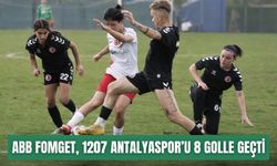 ABB Fomget, 1207 Antalyaspor’u 8 golle geçti