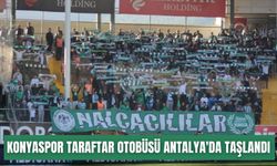 Konyaspor taraftar otobüsü Antalya'da taşlandı: Alanyaspor’dan sert kınama geldi!