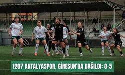 1207 Antalyaspor, Giresun’da dağıldı: 0-5
