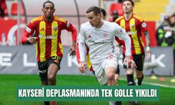 Antalyaspor, Kayseri deplasmanında tek golle yıkıldı