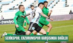 Serikspor, lider Erzurumspor karşısında dağıldı: 0-4