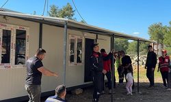 Manavgat'ta torunuyla yaşayan kadına yardım eli