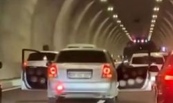 Alanya'da sürücü trafiği tehlikeye attı