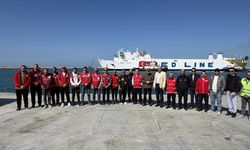 Türkiye'nin Gazze için hazırladığı 21. "İyilik Gemisi" Mısır'a ulaştı