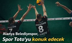Alanya Belediyespor, Efeler Ligi’nde Spor Toto’yu konuk edecek